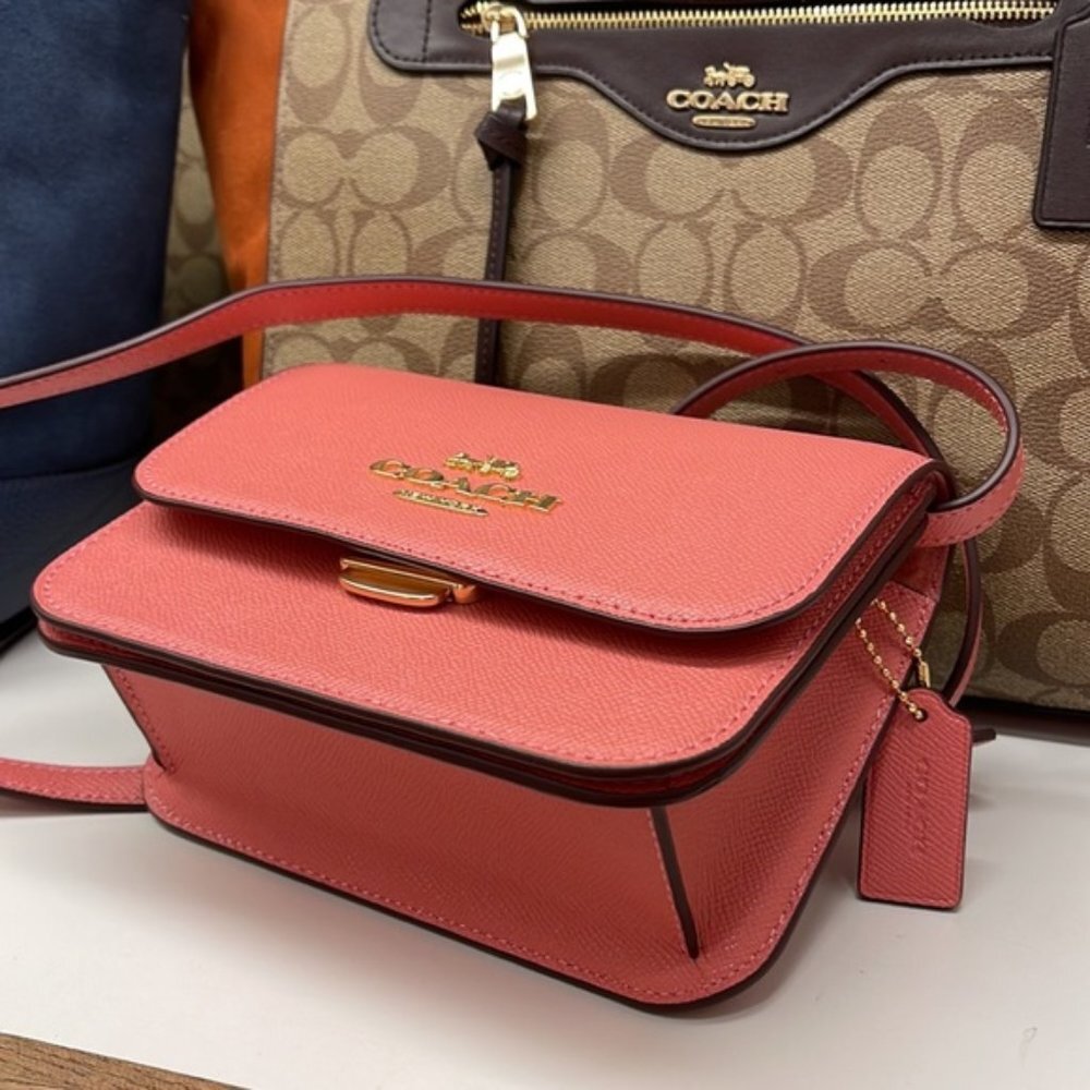 Coach Mini Brynn Crossbody Gold / Taffy - Picture 10 of 16